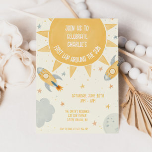 Invitation Premier Tour Autour du Soleil 1er Anniversaire
