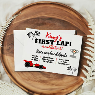 Invitation Premier Tour de Circuit, Anniversaire des Enfants