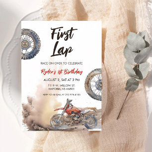 Invitation Premier Tour de Moto Cross pour le 1er Anniversair