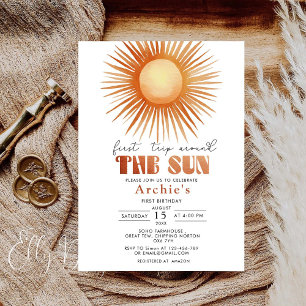Invitation Premier Voyage Autour Du Boho Soleil