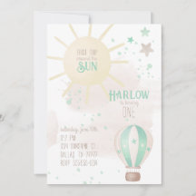 Premier Voyage Autour Du Soleil Étoiles Premier An