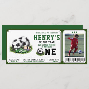 Invitation Première année   Football 1er anniversaire