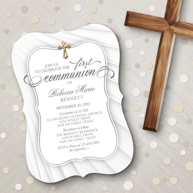 Invitation Première communion (Créateur téléchargé)