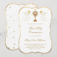 Première communion angéliques catholiques Eucharis