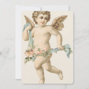 Invitation Première Communion Cherub