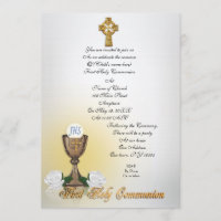 Première communion Croix celtique