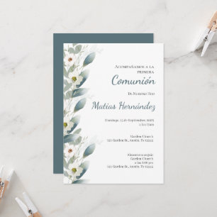 Invitation Première communion espagnole