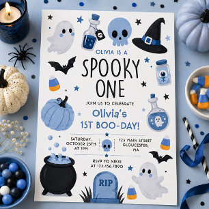 Invitation Première fête d'anniversaire Spooky One