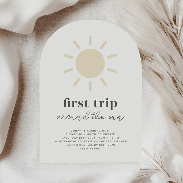 Invitation Première Visite Autour De L'Arche Du Soleil Invita (Créateur téléchargé)