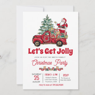 Invitation Prenons l'Invitation Jolly Christmas Party