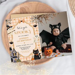 Invitation Prenons une photo de fête d'anniversaire Halloween