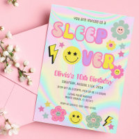 Preppy Pastel Rose Y2K Sommeil à l'anniversaire