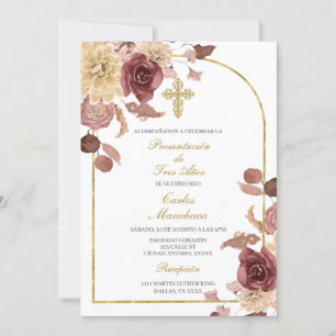 Invitation Presentación de tres años