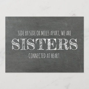 Invitation Présentatrice de tableau de bord / La servante d'h