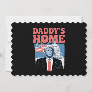 Invitation Président Trump Papa est à la maison Reprenons l'A