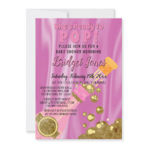 Prêt à pop Champagne Rose Baby Girl Douche