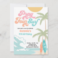 Prière Quatre Surfs Retro Surf Beach 4e anniversai