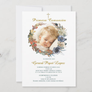 Invitation Primera comunion imprimable