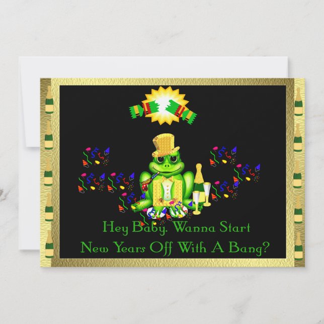 Invitation Prince de grenouille (Devant)