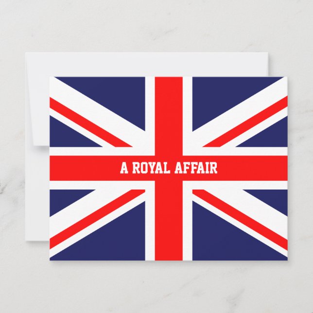 Invitation Prince royal William Kate Middleton de noce (Devant)