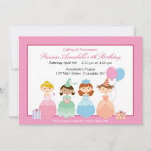 Invitation Princesse