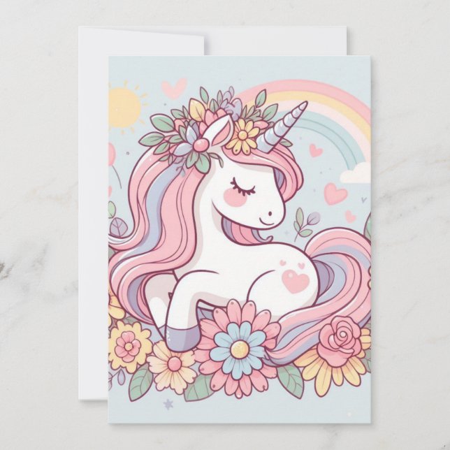 Invitation Princesse Blossom (Devant)