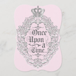 Invitation Princesse de Livre de Contes Vintage de