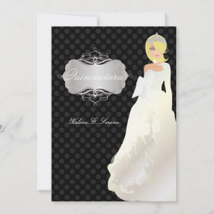 Invitation Princesse PixDezines Quinceañera/Quince años