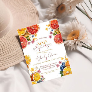 Invitation principale Squeeze Citrus nuptiale douc