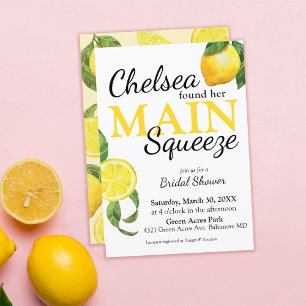 Invitation principale Squeeze Lemon Bridal Show