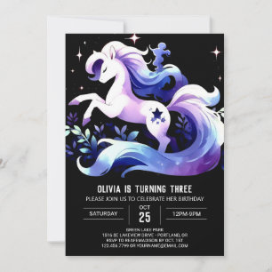 Invitation Printable Horse Anniversaire