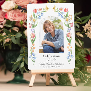 Invitation Printable Printable Flora Celebration of Life Prog