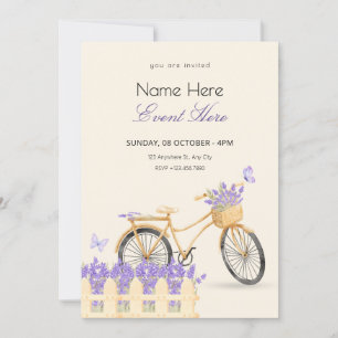Invitation Printemps pourpre 
