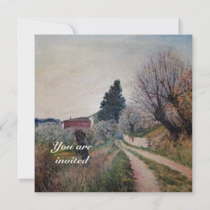 Invitation PRINTEMPS PRÉCOCE EN TOUSCANE or