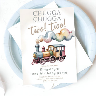 Invitation Prochaine étape : 2 ans ! Fête d'anniversaire de t