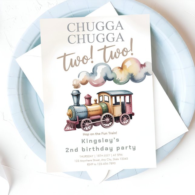 Invitation Prochaine étape : 2 ans ! Fête d'anniversaire de t (Créateur téléchargé)