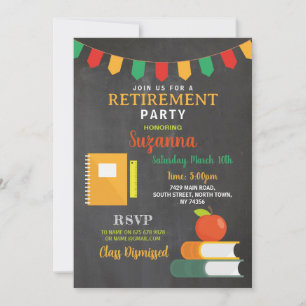 Invitation Professeur de la partie de retraite révoquée de cl