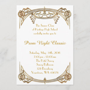 Invitation Prom Night Classic