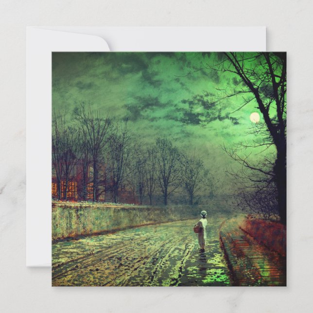 Invitation Promenade au clair de lune (Devant)