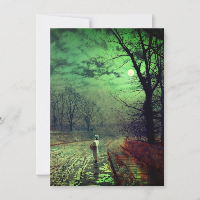 Invitation Promenade au clair de lune  (Devant)