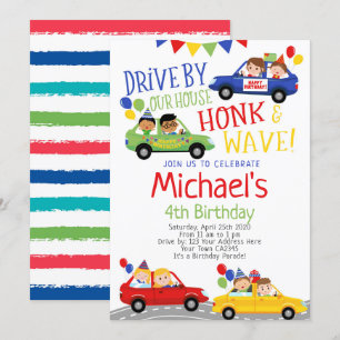 Invitation Promenade d'anniversaire