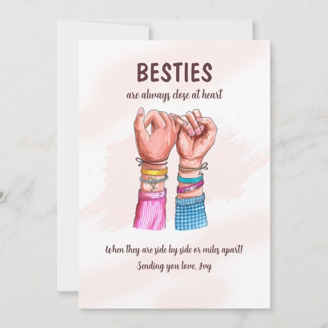 Invitation Promesse Pinky (Devant)