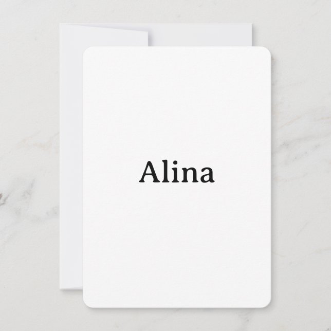 Invitation Promotion Simple de Marque Arrondi 4,5" x 6,25" (Devant)