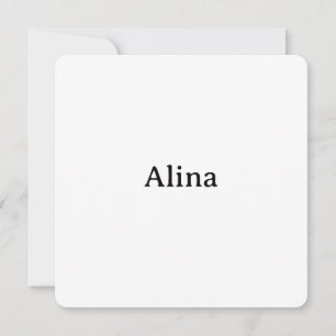 Invitation Promotion Simple de Marque Arrondi 5,25" x 5,25"