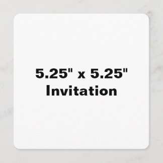 Invitation Promotion Simple de Marque Arrondi 5,25" x 5,25"