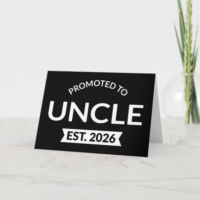 Invitation Promu À Oncle Est. 2026 II (Devant)