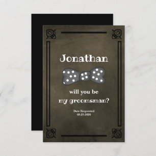 Invitation Proposition de Groomsman