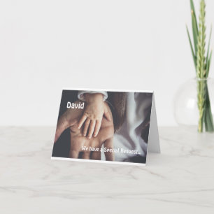 Invitation Proposition de parrain Main bébé