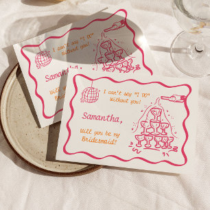 Invitation Proposition de servante de la tour de Champagne éc