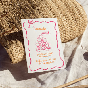 Invitation Proposition de servante de la tour de Champagne éc